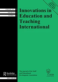 Innovations in Education and Teaching International Portada de Innovations in Education and Teaching International