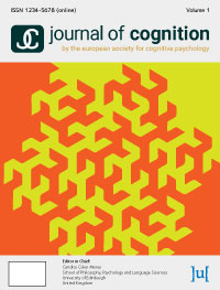 Journal of Cognition Portada de Journal of Cognition