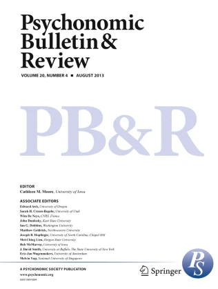 Portada de Psychonomic Bulletin & Review